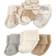 Luvable Friends Newborn Socks 6-Pack - Safari (10720622)