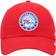 '47 Philadelphia 76ers Miata Clean Up Logo Adjustable Hat Women - Red