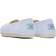 Toms Linen Alpargata Flats W - Light Blue