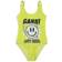 Ganni Graphic Logo One Piece Swimsuit - Blzn Yellow