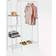 Honey Can Do Freestanding Clothes Rack 114.3x167.6cm