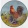 Certified International Rooster Meadow Dinner Plate 27.94cm 4pcs