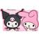 Loungefly Sanrio My Melody and Kuromi Flap Wallet - Pink