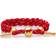 Rastaclat LNY Ox Braided Bracelet - Red/Gold