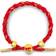 Rastaclat LNY Ox Braided Bracelet - Red/Gold