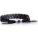 Rastaclat Equals Braided Bracelet - Black/Grey