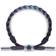 Rastaclat Equals Braided Bracelet - Black/Grey