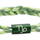 Rastaclat Capricorn Braided Bracelet - Green