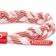 Rastaclat Aries Braided Bracelet - Red/White/Beige