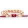 Rastaclat Leo Braided Bracelet - Red/Yellow