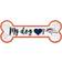 Fan Creations Denver Broncos Team Dog Bone Sign Board