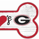 Fan Creations Georgia Bulldogs Team Dog Bone Sign Board