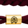 Rastaclat Merlot Braided Bracelet - Red/Gold