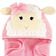 Hudson Animal Face Hooded Towel Little Lamb