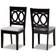 Baxton Studio Lenoir Kitchen Chair 95cm 2pcs