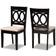 Baxton Studio Lenoir Kitchen Chair 95cm 2pcs