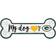 Fan Creations Green Bay Packers Team Dog Bone Sign Board