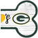 Fan Creations Green Bay Packers Team Dog Bone Sign Board