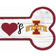 Fan Creations Iowa State Cyclones Team Dog Bone Sign Board