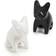 Jonathan Adler French Bulldog Pepper Mill, Salt Mill 7.3cm