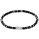 John Hardy Heishi Beaded Bracelet - Silver/Onyx