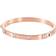 Swarovski Tactic Bangle - Rose Gold/Transparent