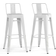 Simpli Home Rayne Bar Stool 100.2cm 2pcs