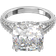 Swarovski Constella Cocktail Ring - Silver/Transparent