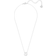 Swarovski Bella V Pendant Necklace - Silver/Transparent