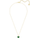 Swarovski Ginger Pendant Necklace - Gold/Transparent/Green