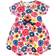 Touched By Nature Organic Cotton Dress & Cardigan - Bright Flower (10167905)