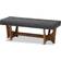 Baxton Studio Theo Settee Bench 124x103.5cm