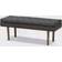 Baxton Studio Arne Settee Bench 122.9x103.5cm