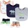 Hudson Cotton Bib and Sock Set Cool Dinosaurs