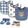 Hudson Cotton Bib and Sock Set Little Bear