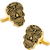 Cufflinks Inc Day of The Dead Cufflinks - Gold/Black