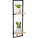 Honey Can Do 2-Tier Floating Wall Shelf 20.3cm