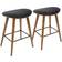 Lumisource Saddle Bar Stool 63.5cm 2pcs