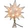 Kurt Adler Capiz Star with Center Gem Christmas Tree Light 10 Lamps