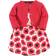 Touched By Nature Organic Cotton Dress & Cardigan - Poppy (10167675)