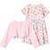 Touched By Nature Organic Cotton Dress & Cardigan - Pink Rose (10167715)