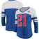 Fanatics Joel Embiid Royal Philadelphia 76ers Starstruck Name & Number Tri-Blend 3/4-Sleeve V-Neck T-Shirt W