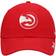 '47 Atlanta Hawks Miata Clean Up Logo Adjustable Hat Women - Red