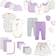 Touched By Nature Organic Cotton Layette Set & Giftset 25-pack - Lavender (10167956)