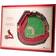 YouTheFan St. Louis Cardinals 5-Layer StadiumViews 3D Wall Art