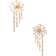 Kate Spade Sunny Fringe Earrings - Gold/Yellow/Transparent