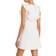 French Connection Whisper Ruffled V-Neck Mini Dress - White