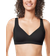 Warner's No Side Effects Wireless Lightly Lined Bra - Black