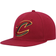 Mitchell & Ness Cleveland Cavaliers Ground 2.0 Snapback Cap - Wine