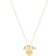 Kate Spade Eye Love U Pendant Necklace - Gold/Blue/Transparent